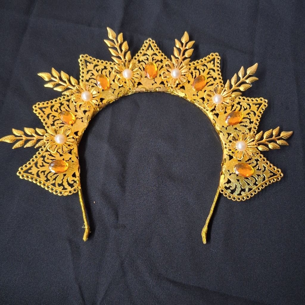 bando baju bodo/ bando adat bugis/bando pesta/bando acc tari