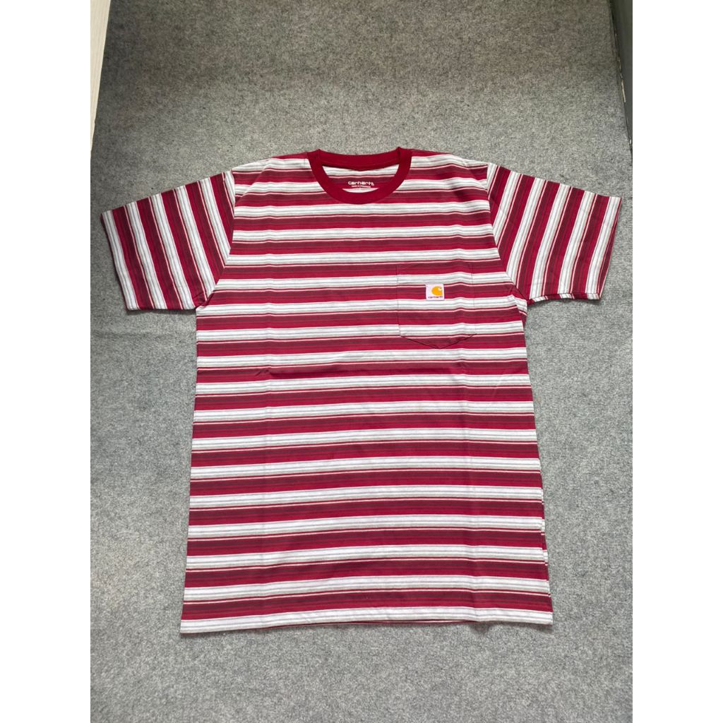 [LAST STOCK] Free Shipping~ Kaos Carhartt Salur Merah Putih Pocket