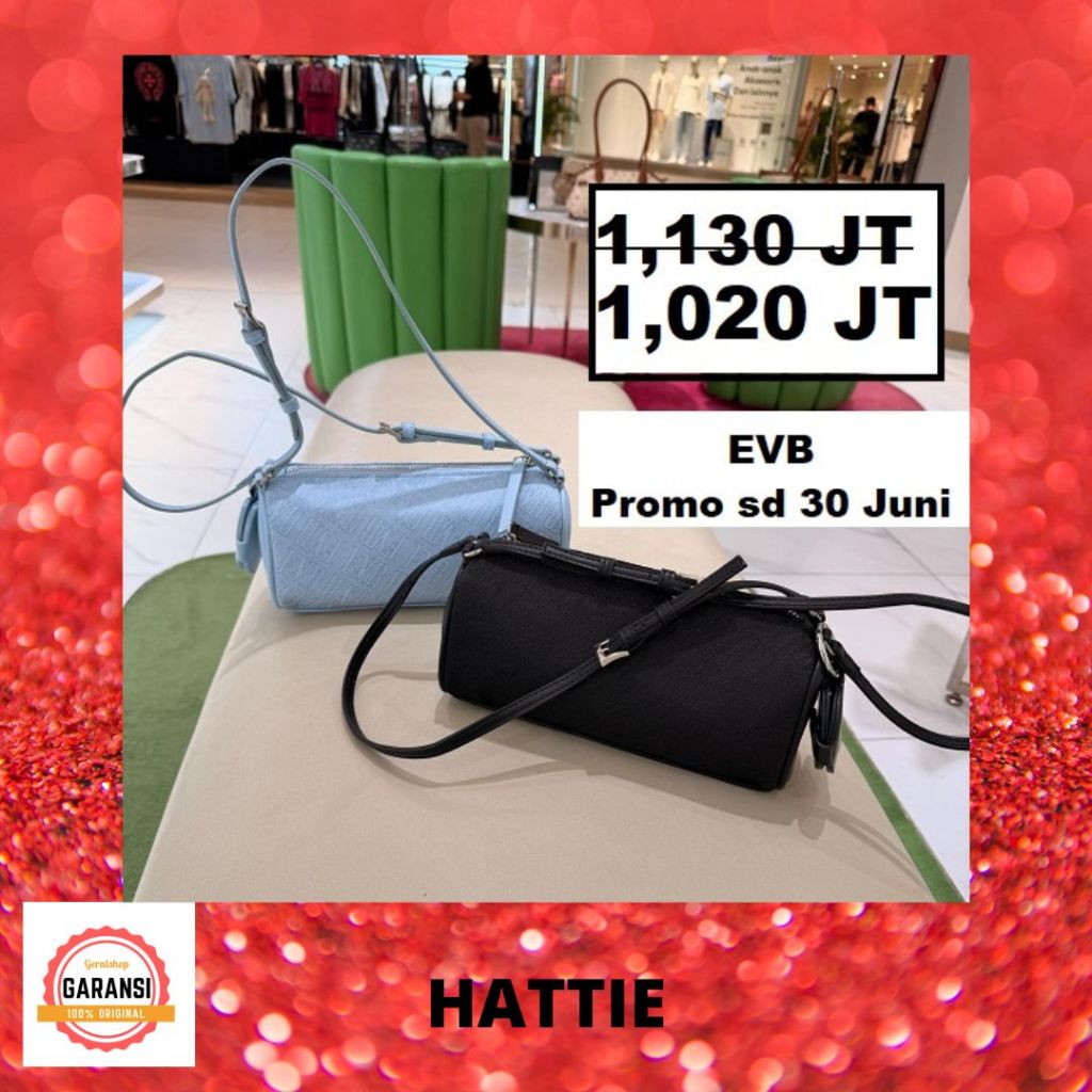 Tas EVB wanita sale HATTIE sling bag 100% original store