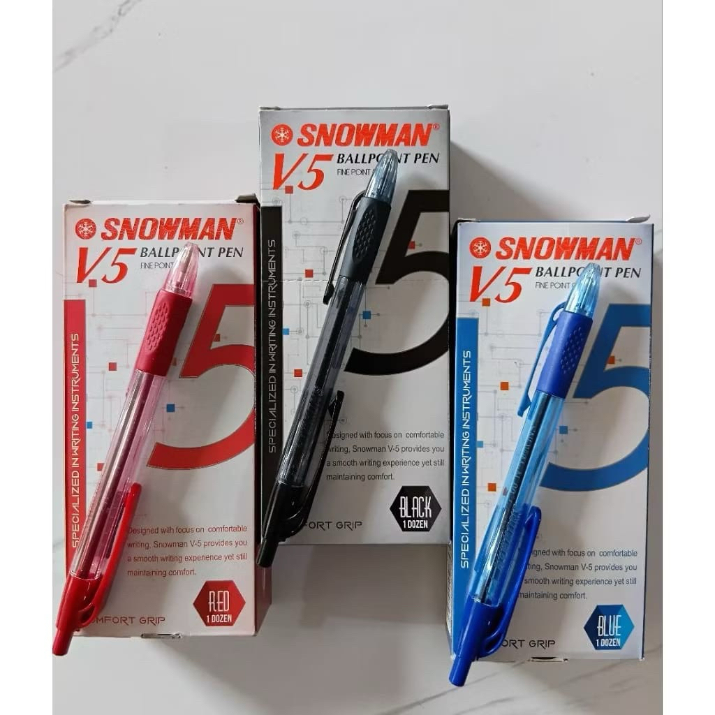 (Lusin) Pulpen / Pena Snowman V5