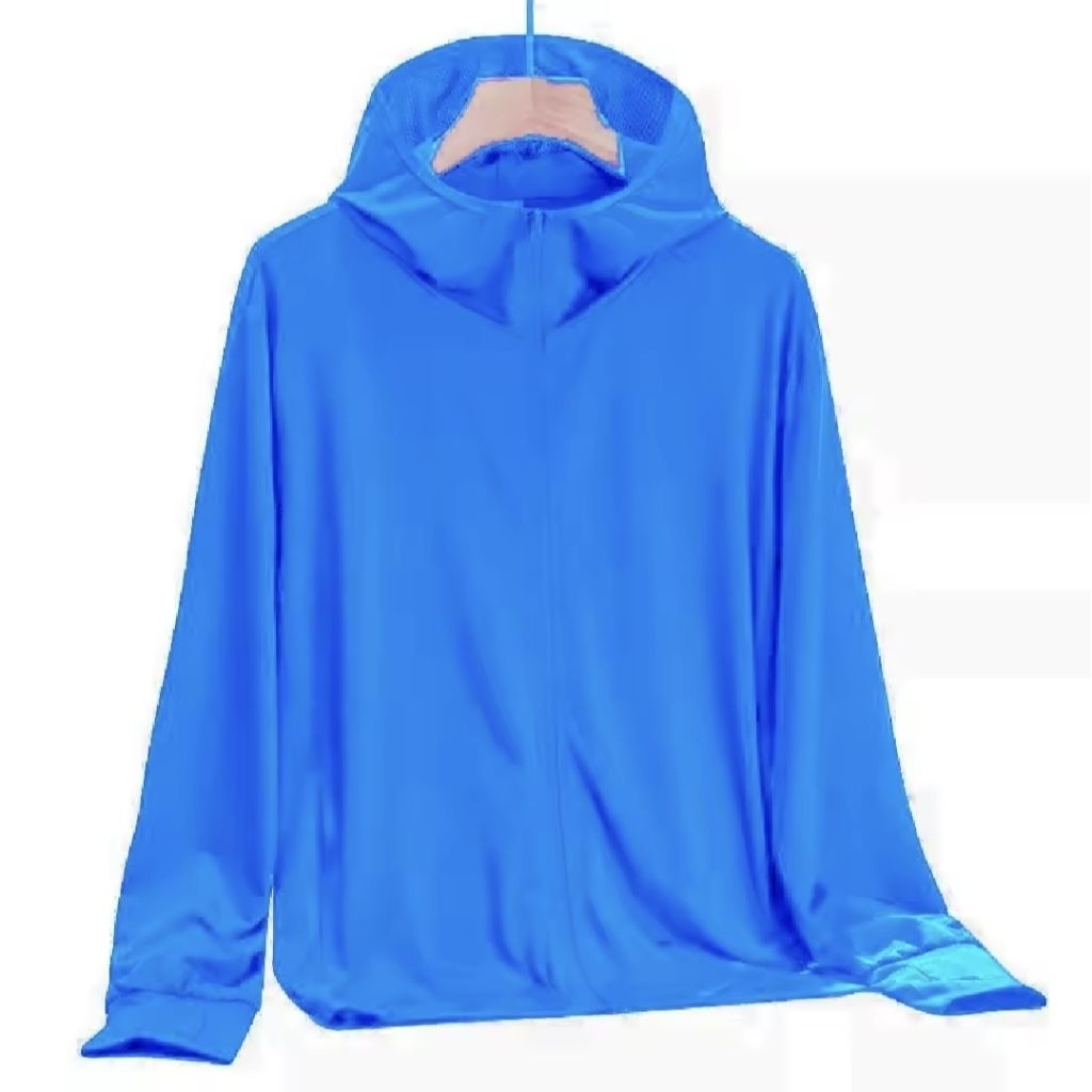 Lumiera - Jaket Mesh Hoodie UV Protection Jaket Olahraga Running gym Sepeda Men