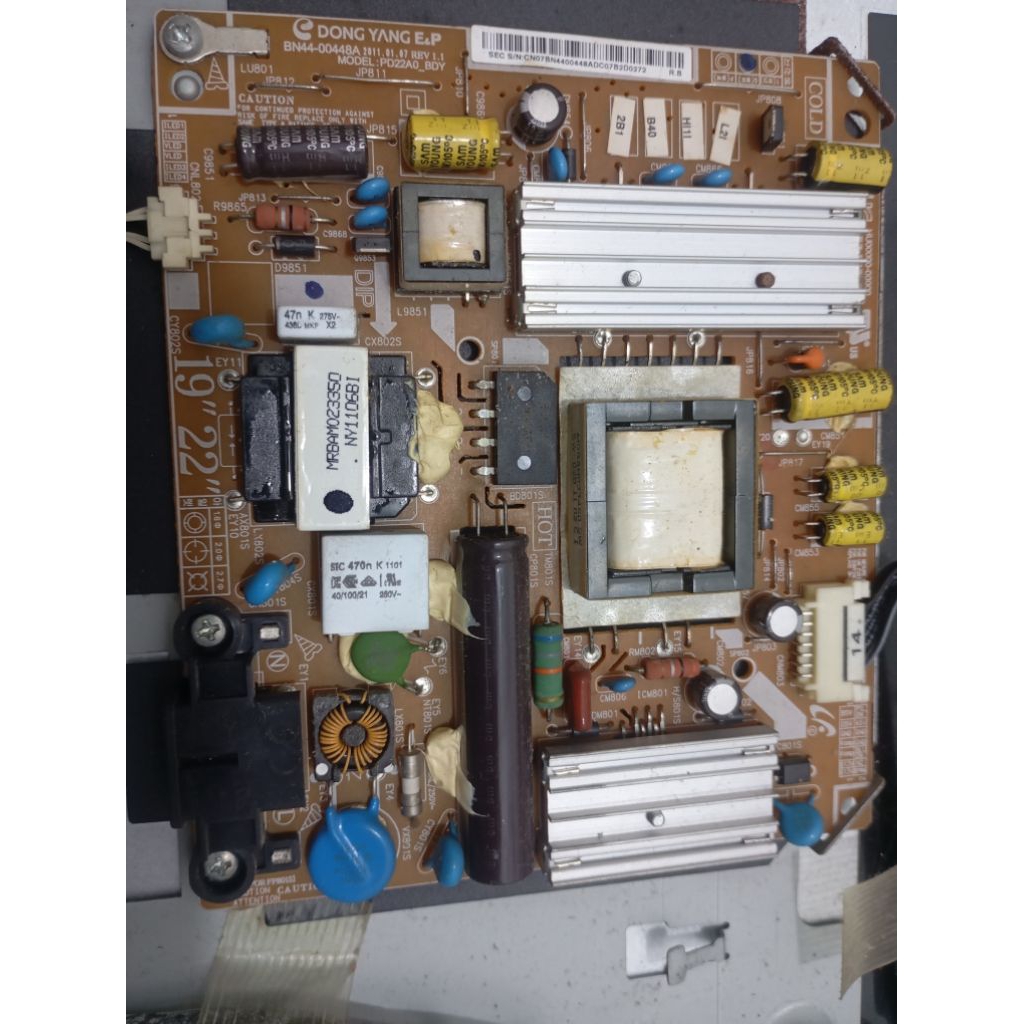 psu tv samsung ua22d5000