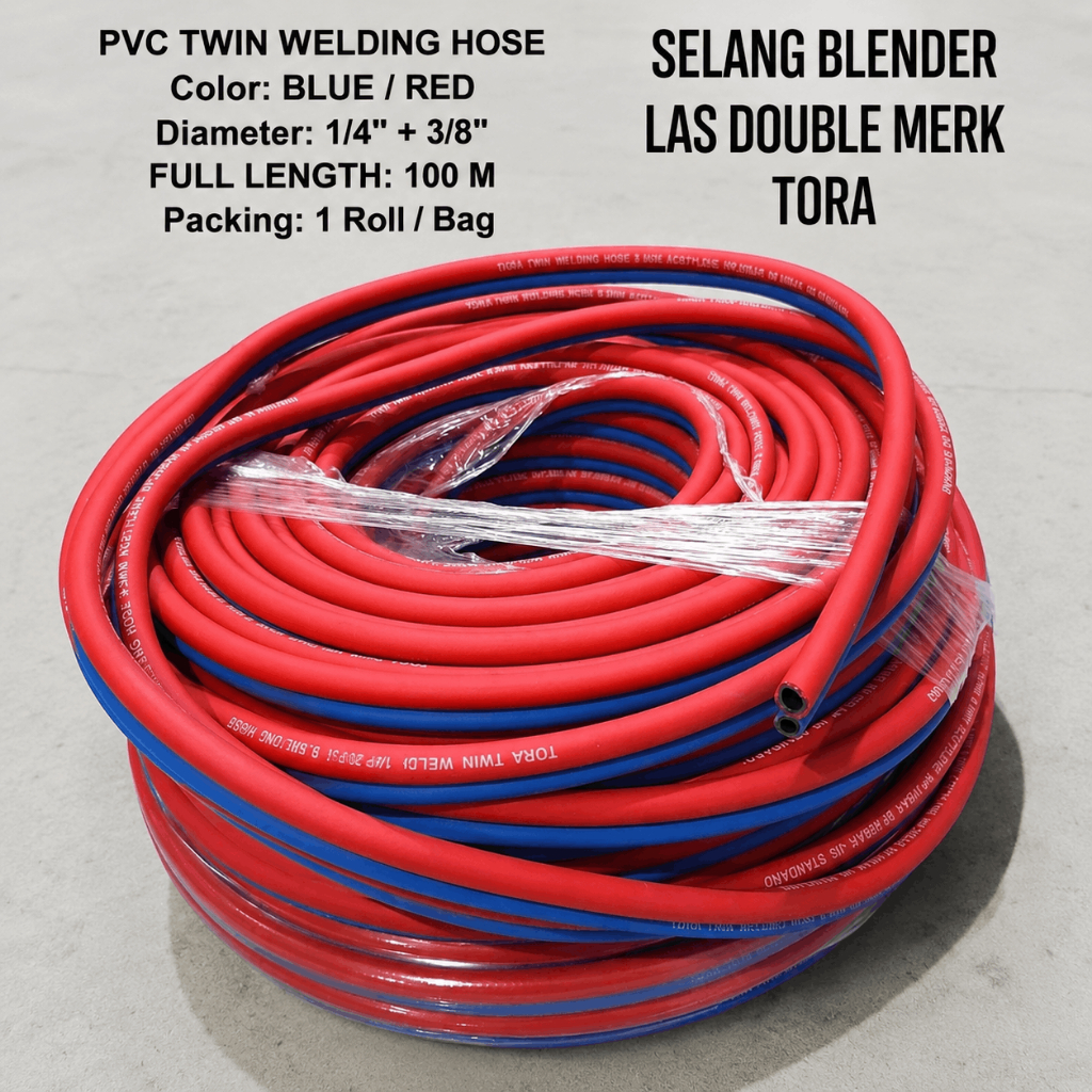 Selang Las Double Twin Welding Hose Blender Las Potong Karbit OXY LPG / Selang las Karbit,Acytelin,B