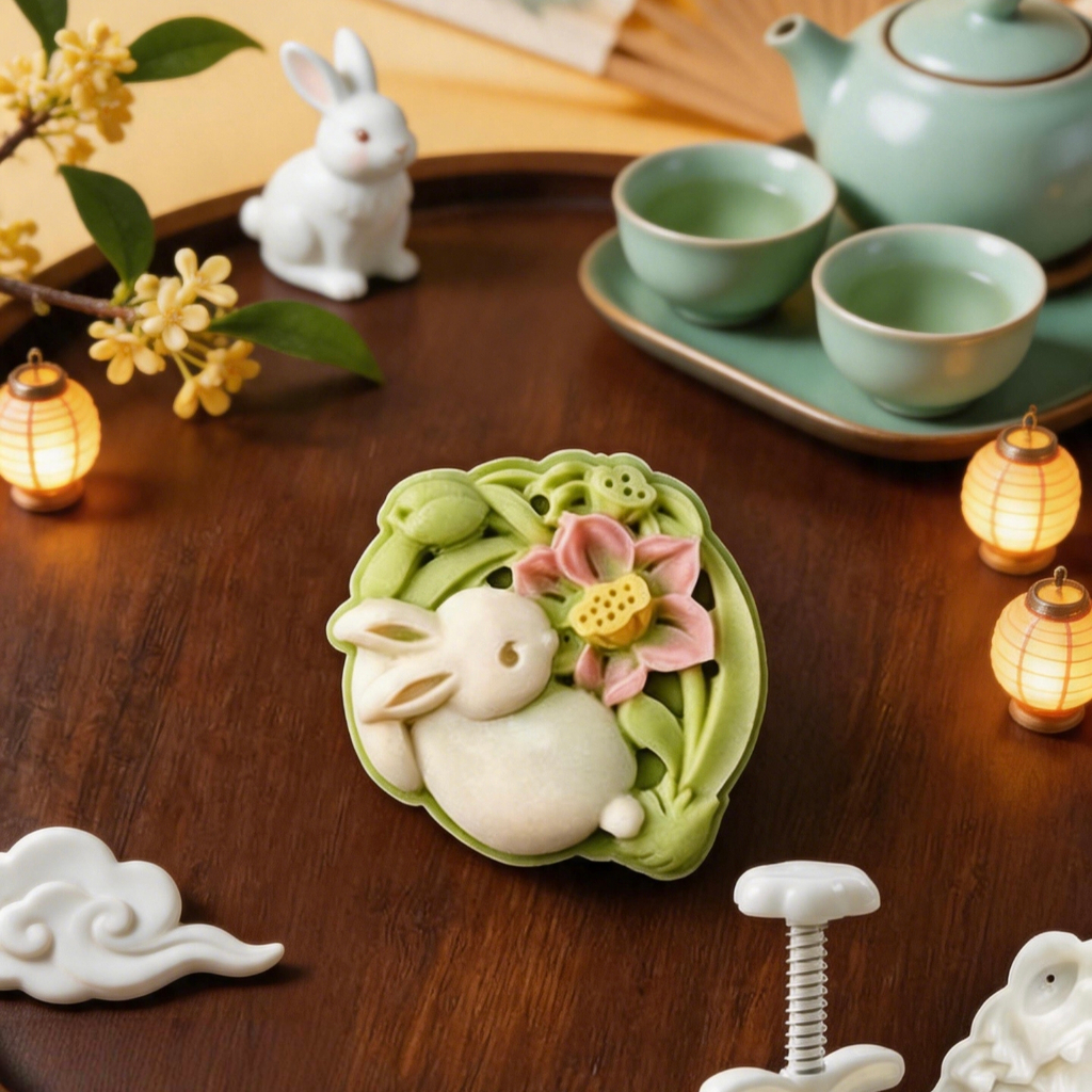 Cetakan mooncake 75gr/ cetakan kue bulan 75gr / cetakan mooncake 75gr cetakan kue bulan