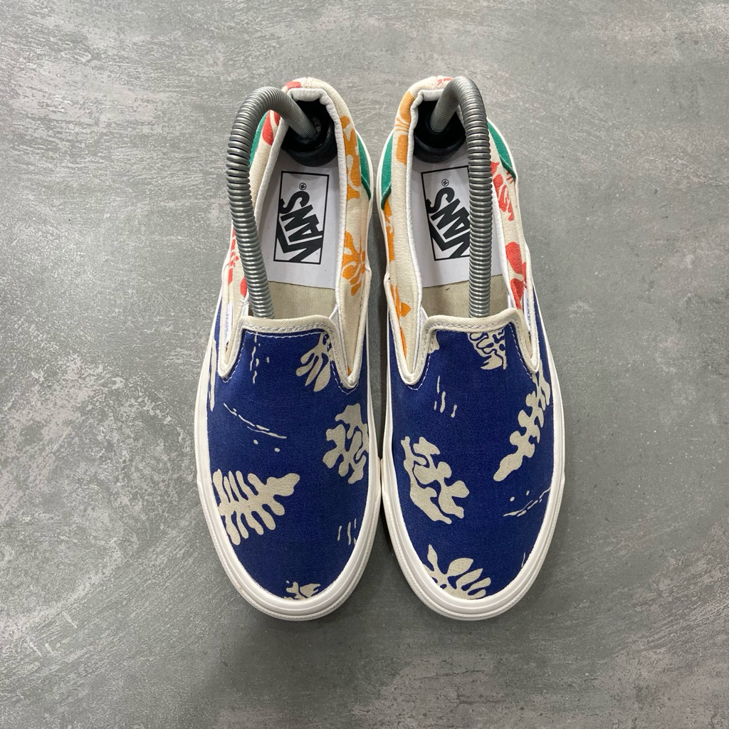 [Size 38] Vans Slip On Style 98 DX Anaheim Factory OG Mixed Aloha Japan Second Original Kondisi Mulu