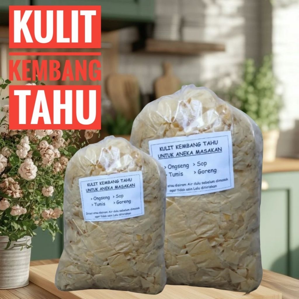 Kulit Kembang Tahu Kering/ Kulit Kembang Tahu Kering Kiloane