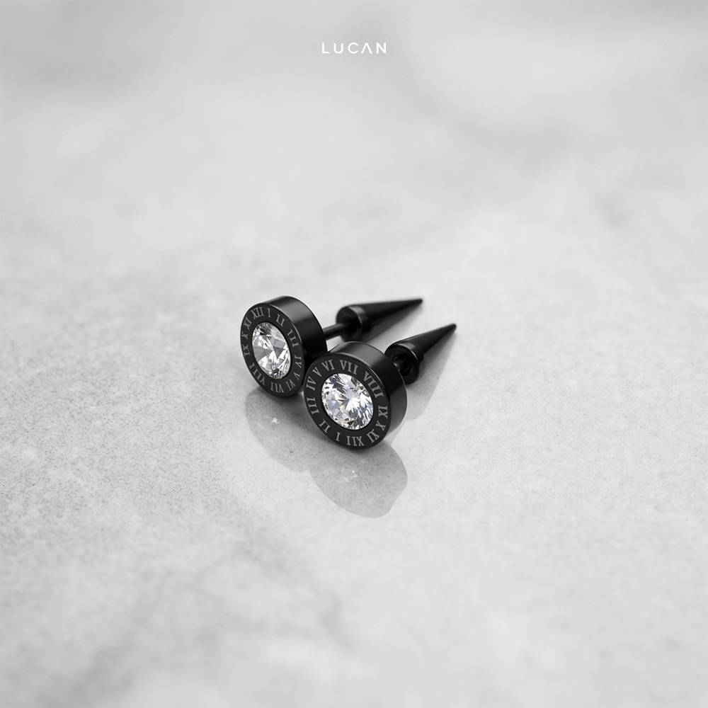 LUCAN - Anting Lucan Median Anting Pria Anting Cowok Anting Korea Anting Keren Anting Fashion Premiu