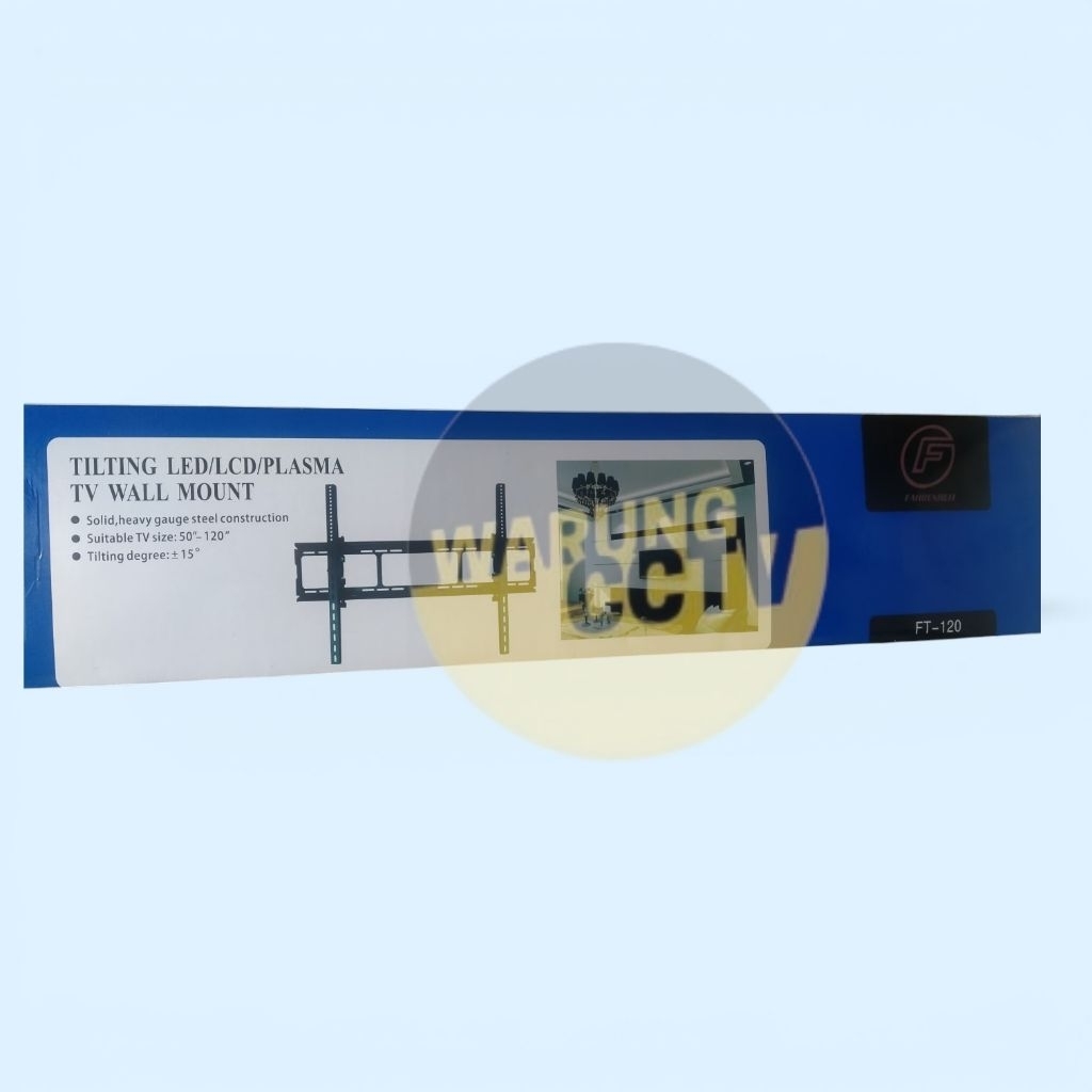 BRACKET TV dinding FAHRENHEIT tv 120" 110 105 100 95 90 85 80 75 70 65 in breket LCD LED smart andro