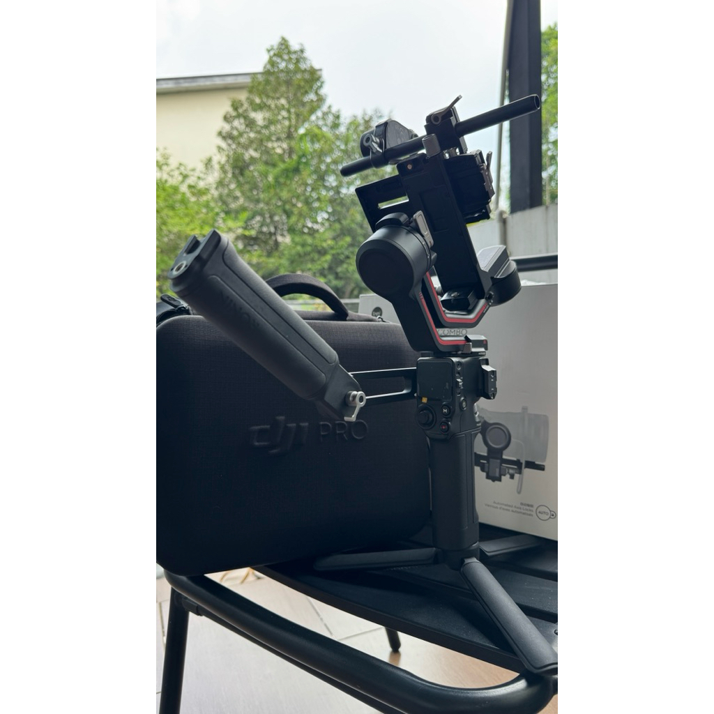 Gimbal Stabilizer Kamera Dji RS3 Combo Preloved Second BNOB Ex TAM