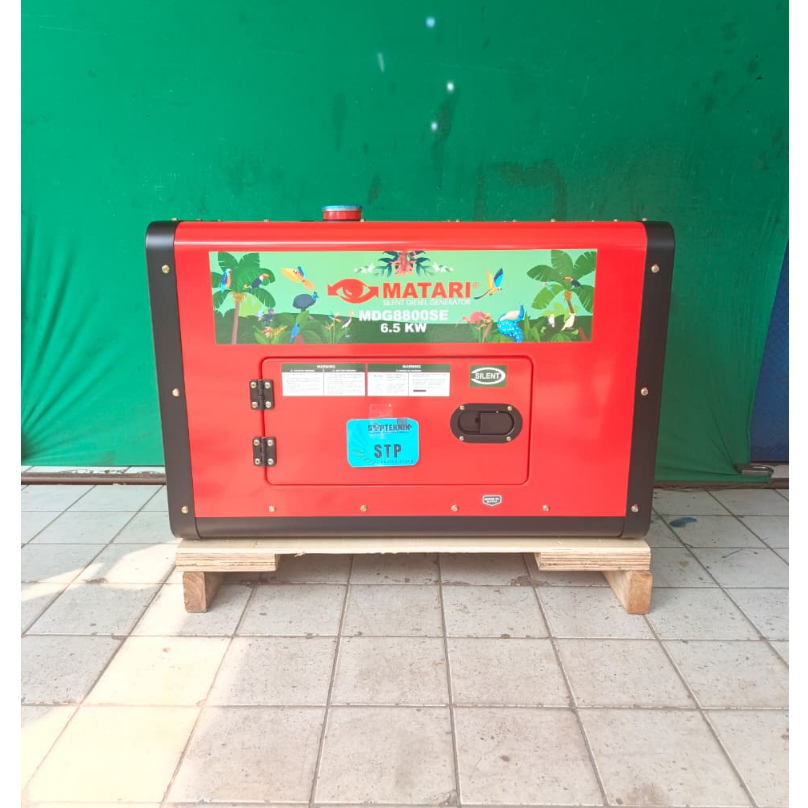 MESIN GENSET SILENT MDG 8800 SE 6,5KW MATARI