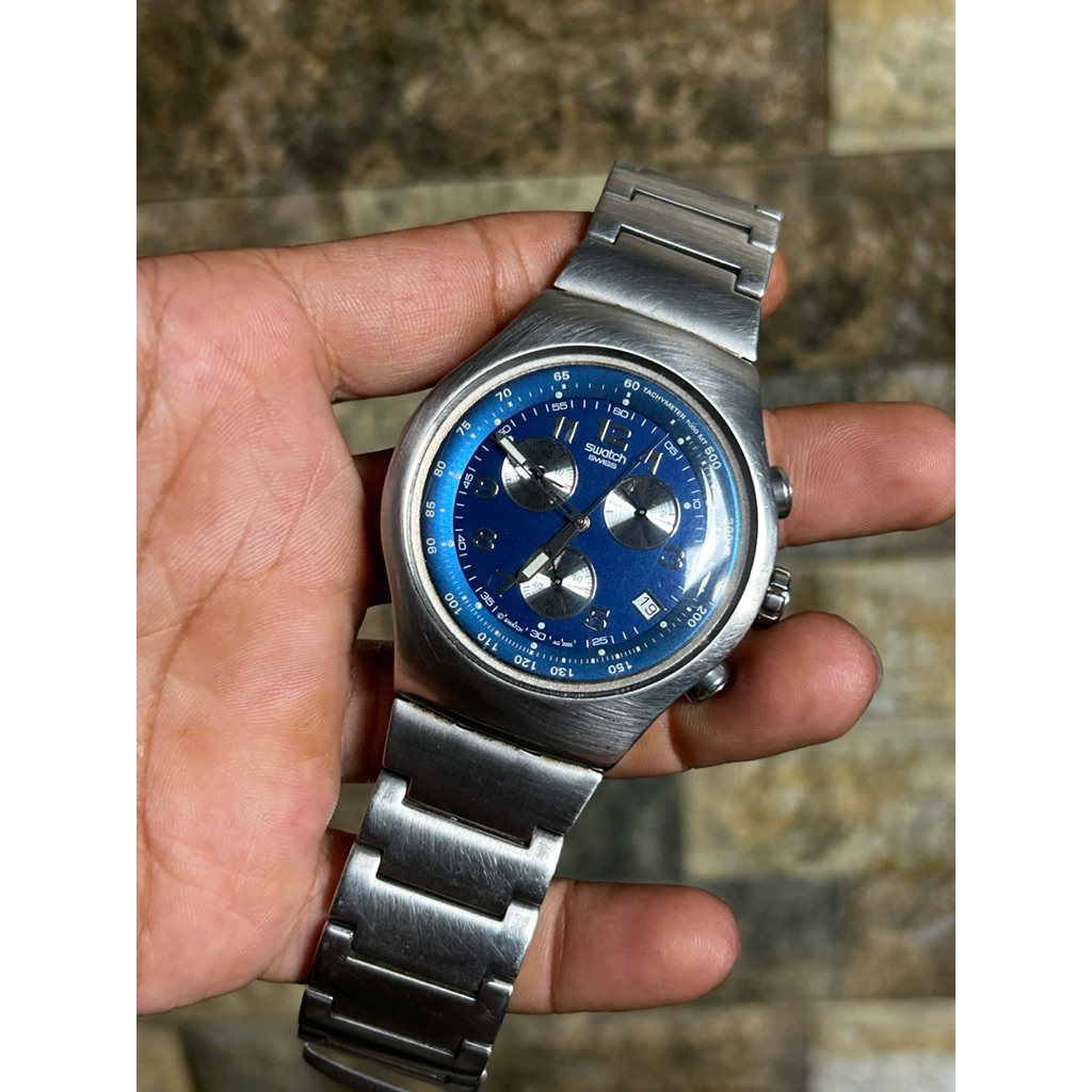 swatch irony big chrono