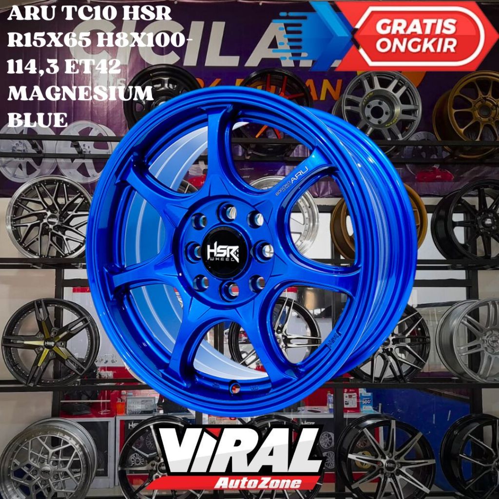 Velg Mobil BRIO , AGYA , YARIS , MARCH , HSR ARU RING 15 R15 MURAH PELEK RGD2