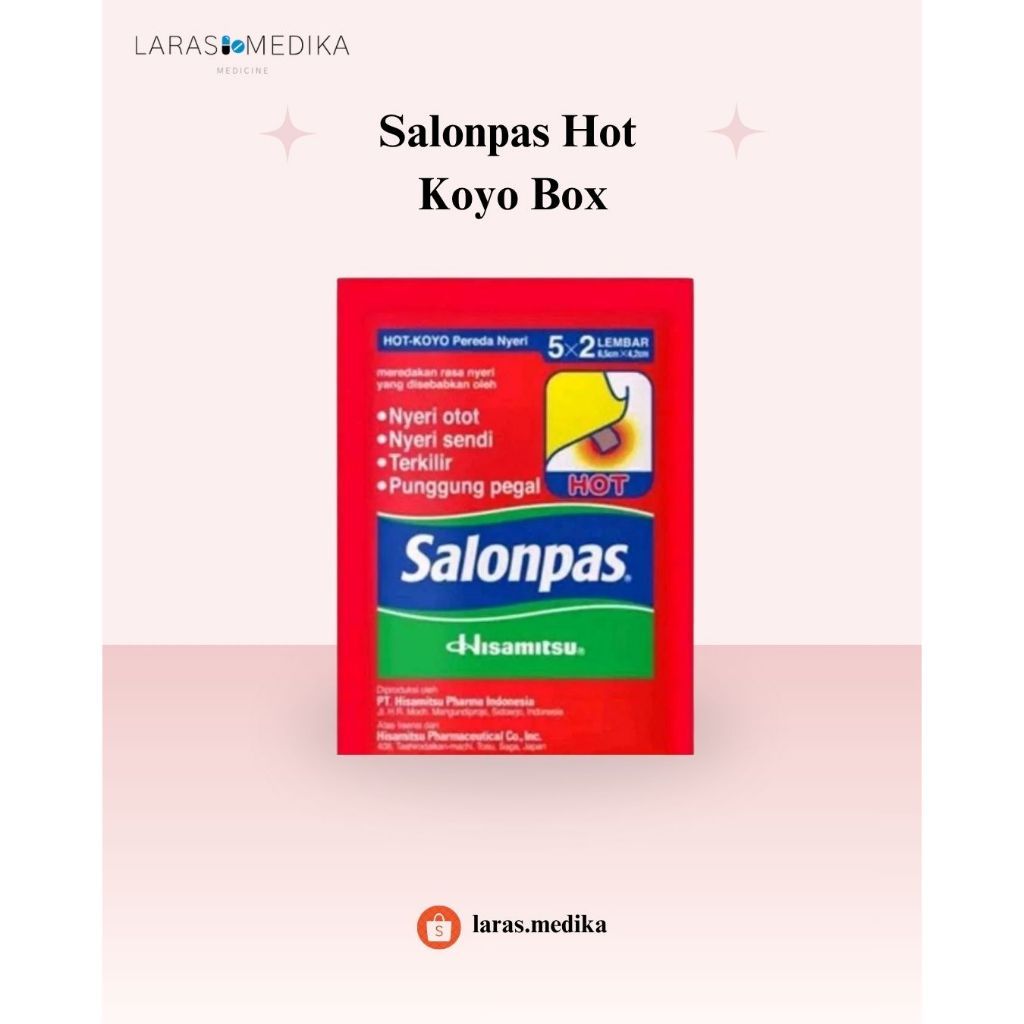 Salonpas Hot Koyo Merah Box