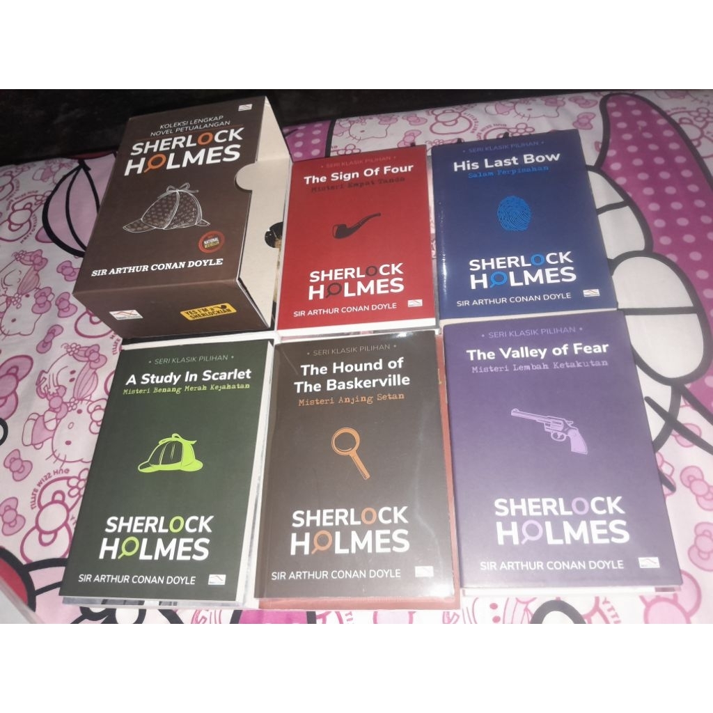 Preloved Novel Bundling Sherlock Holmes