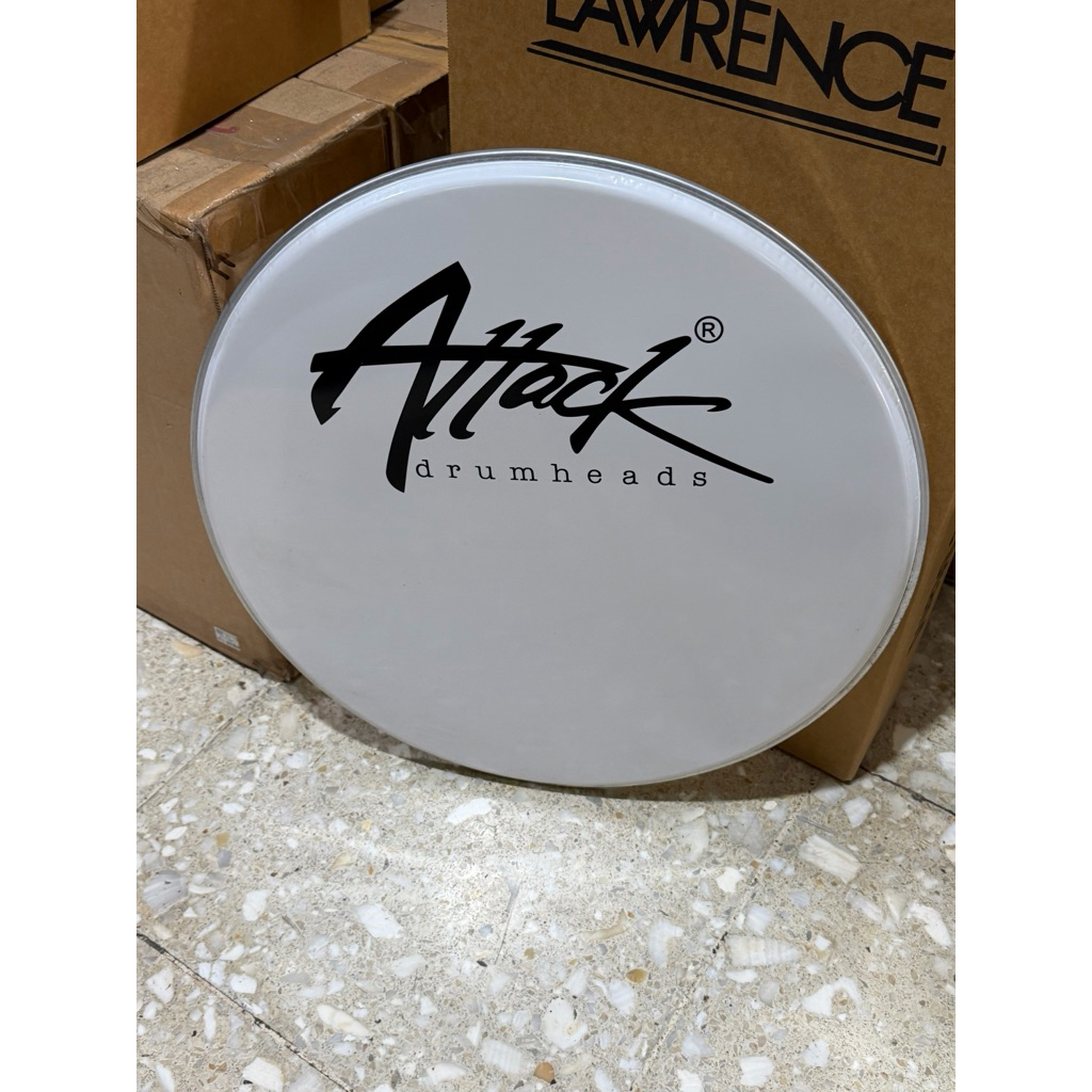 Head Bass Drum Attack 18 inchi (18”) , Mika / Membran / Kulit bass Drum