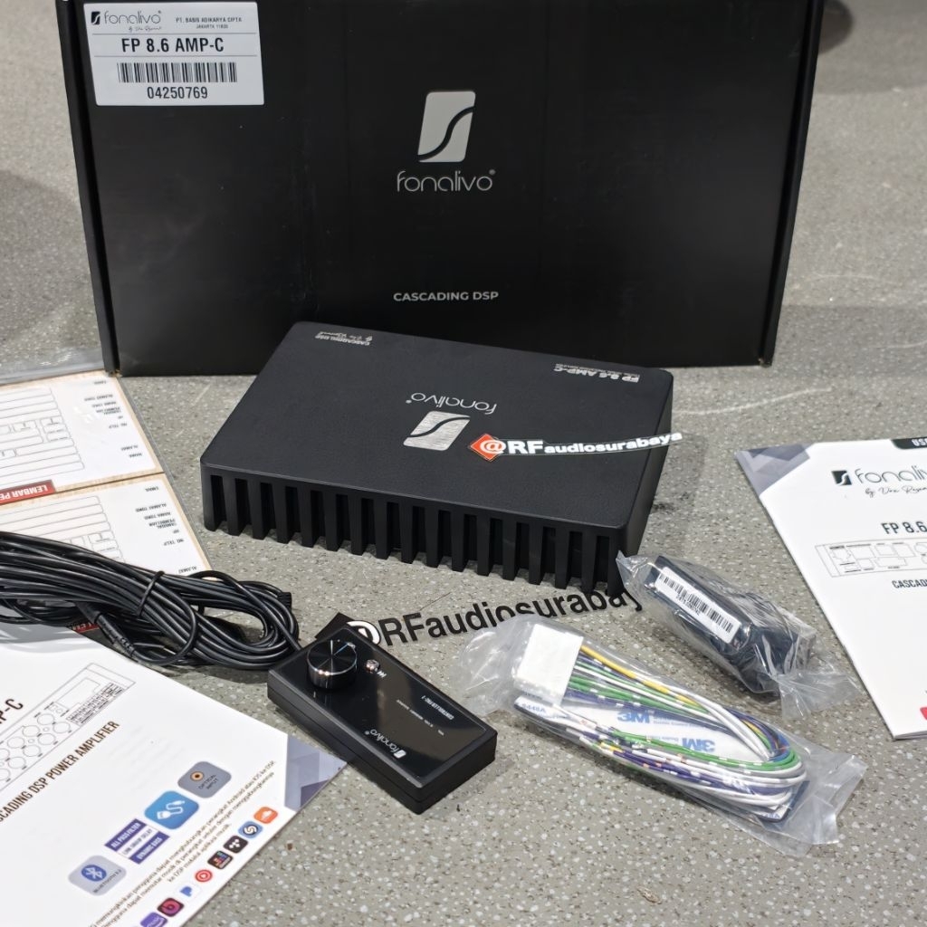 DSP Fonalivo FP 8.6 AMP-C DSP 8 channel include power 6 channel