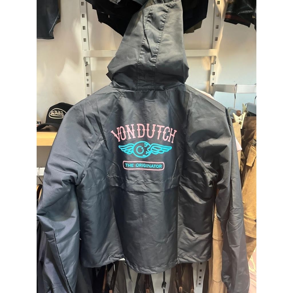 VON DUTCH LD94 LADIES JACKET BLACK