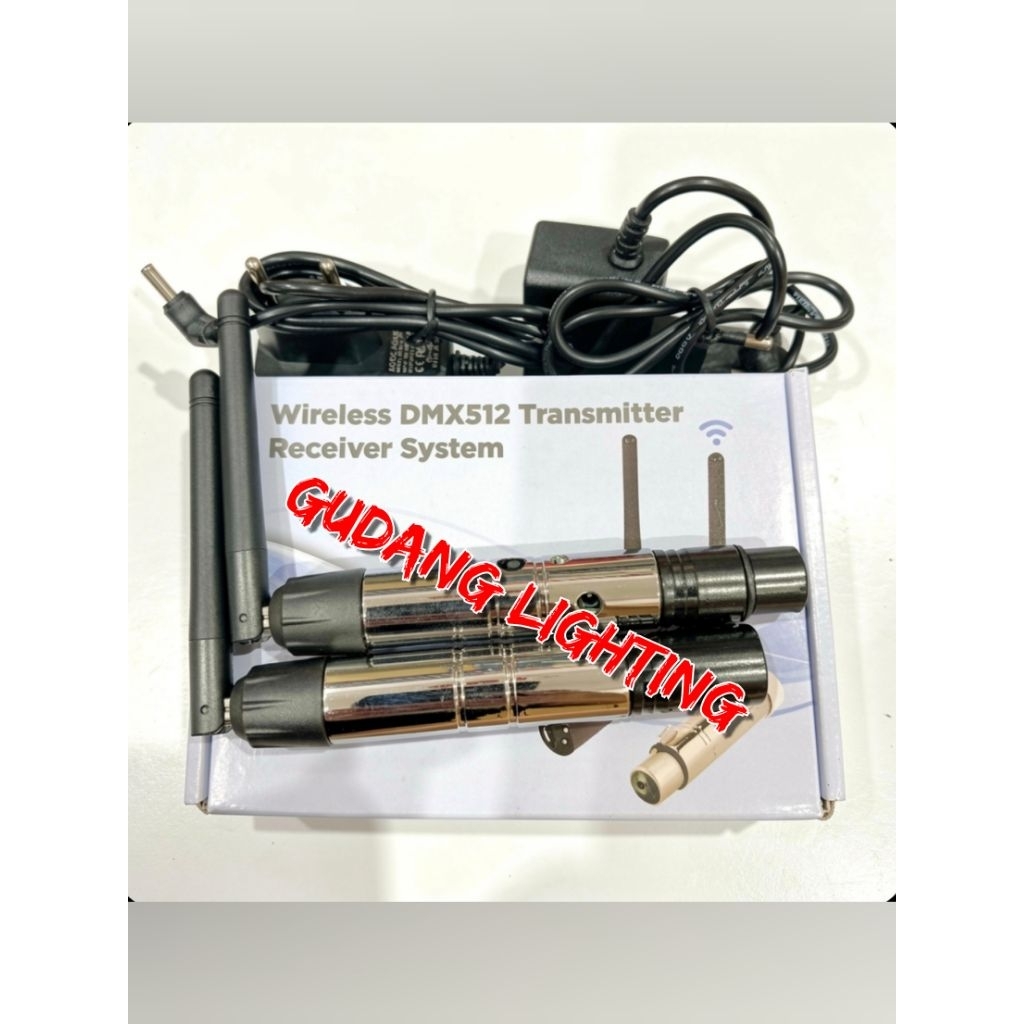 wireless dmx transmitter reciver system/ konektor dmx wireless