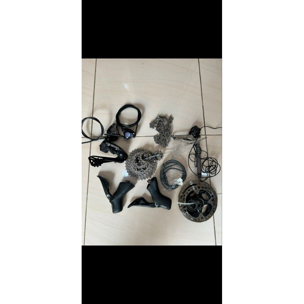 mini groupset ultegra r8170 tanpa crank