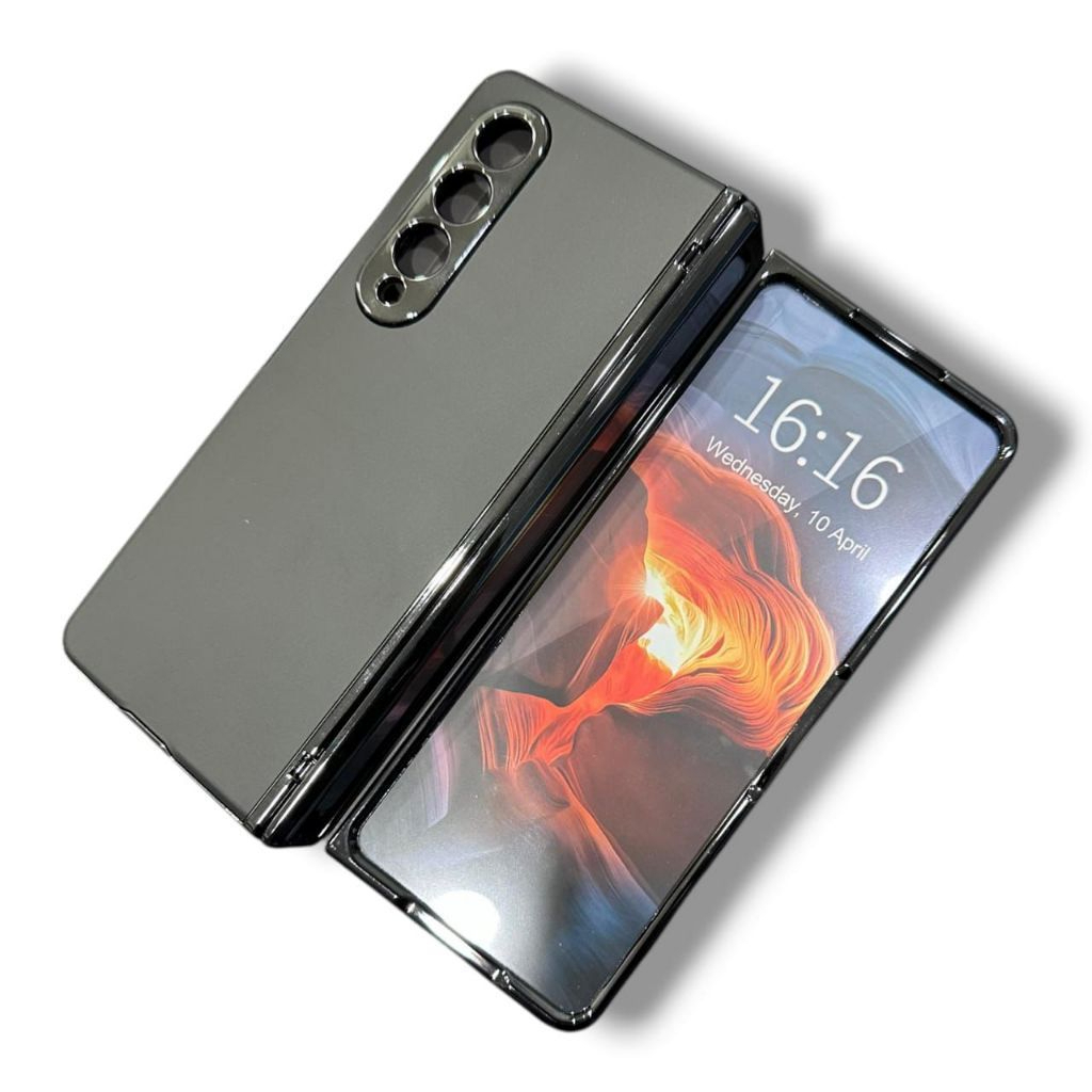 Premium Case Adannu Hardcase Crome For Samsung Z Fold 5