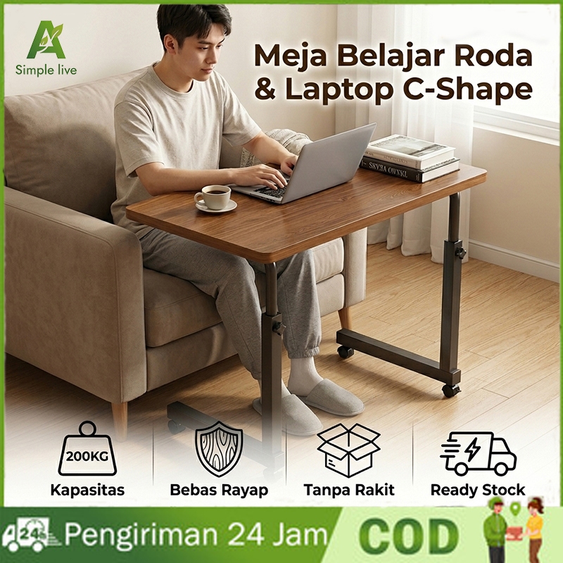 Meja Laptop Adjustable Portable Meja Portable Standing Desk Meja Laptop Portable Meja Laptop