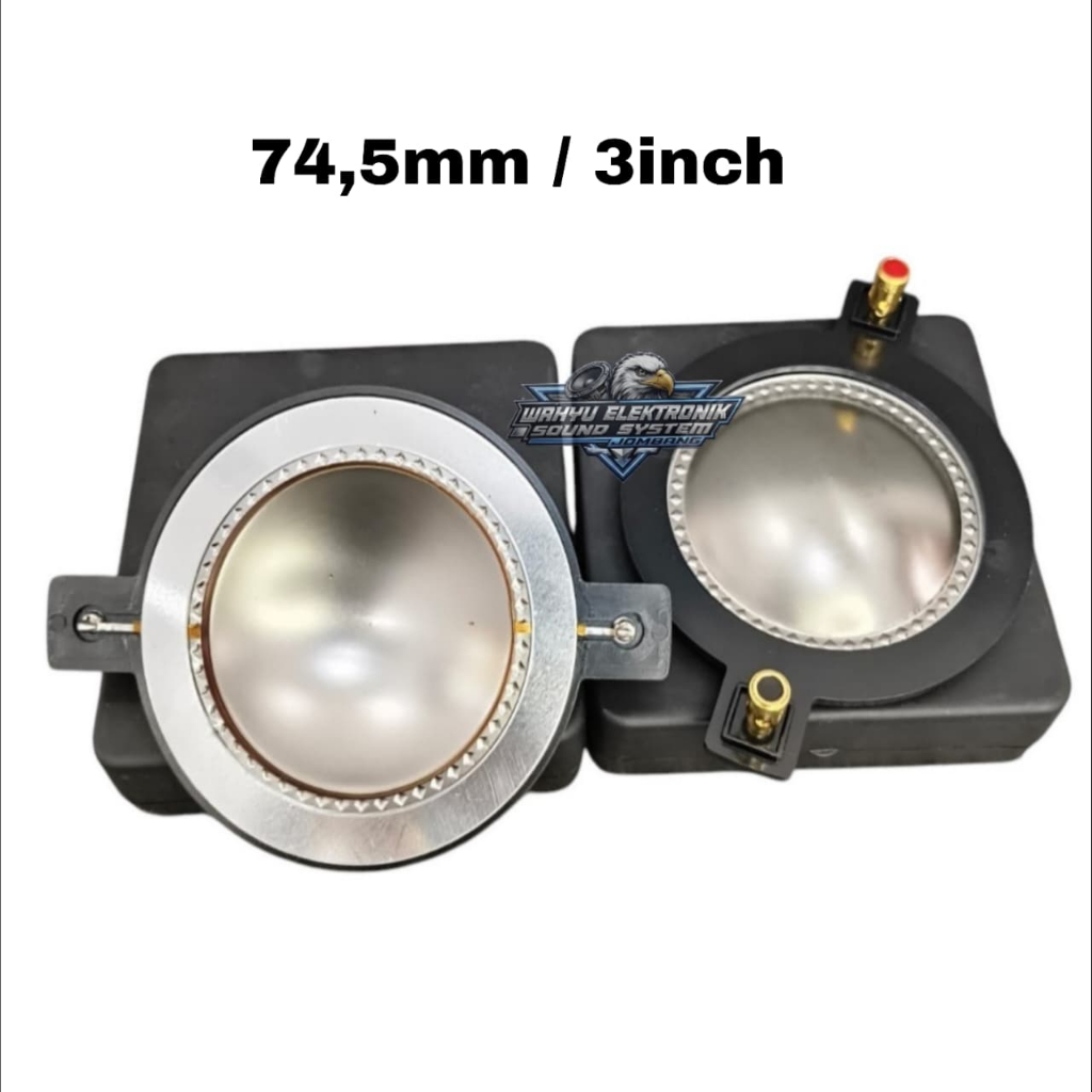 Spool Twiter / Spul Tweeter Driver 74,4 3'' Titanium Kualitas Original