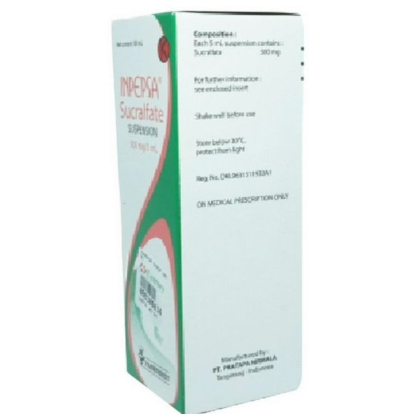 INPEPSA SIRUP 1 BOTOL @ 100 ML