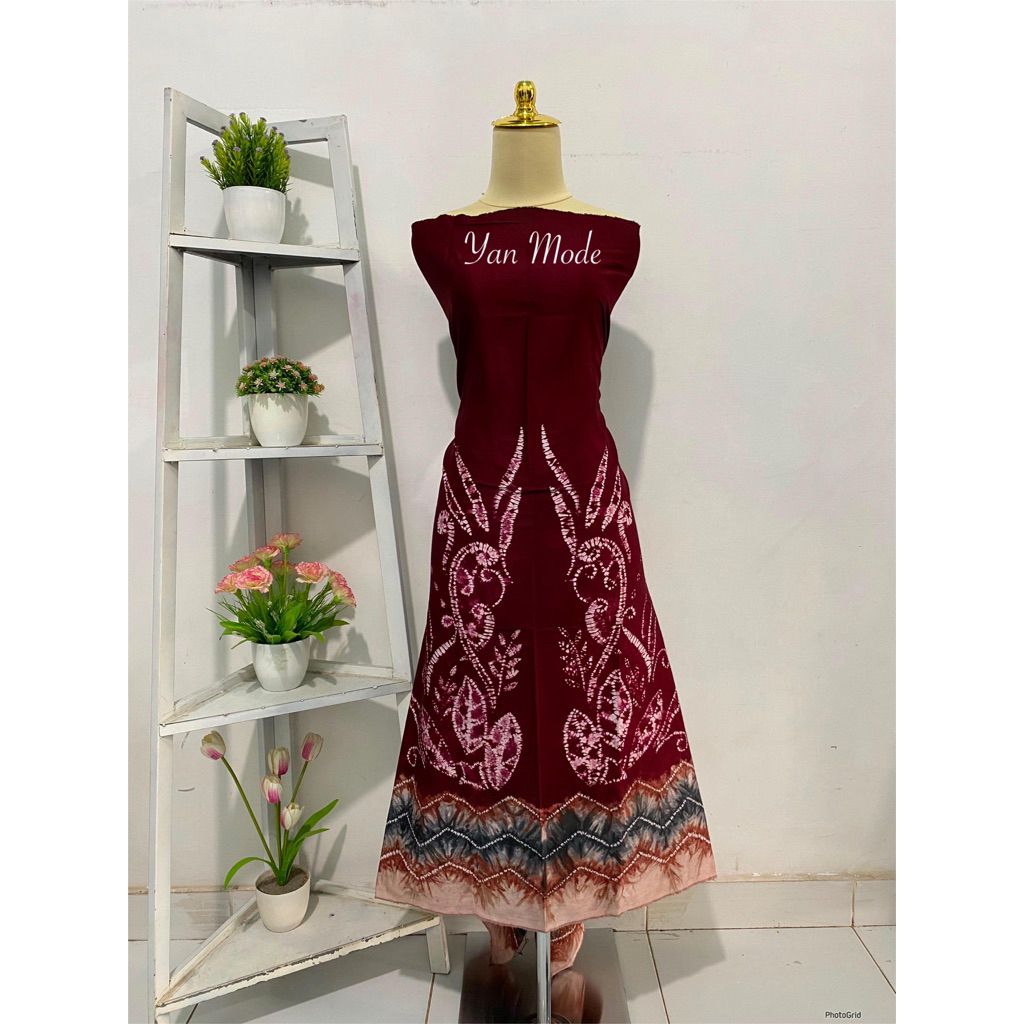 Kain Batik Sasirangan Bahan Katun Satin