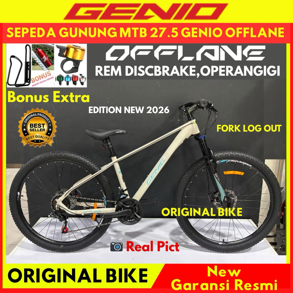 Sepeda Gunung MTB 26 27,5 Genio Offlane Salzburg,M544,M545,M3411,M701 By United New