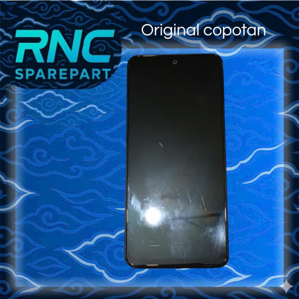 Lcd + Frame Redmi Note 10S second Original Copotan