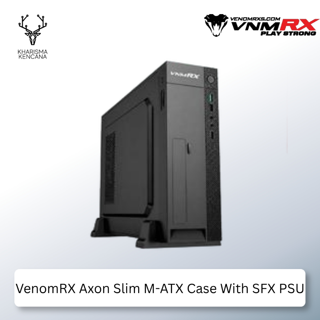 VenomRX Axon Slim M-ATX Case With SFX PSU