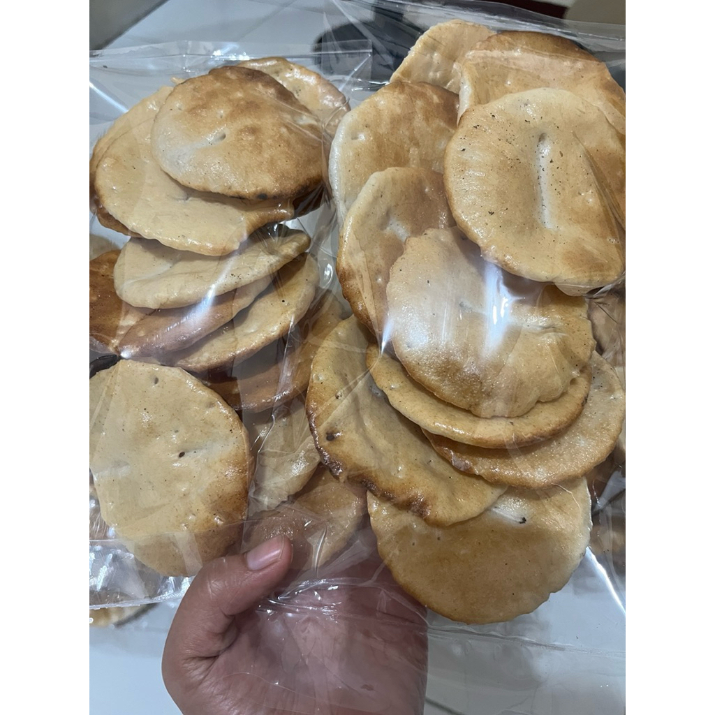 Opak Bakar (Opak Ketan) Gurih Khas Pangandaran