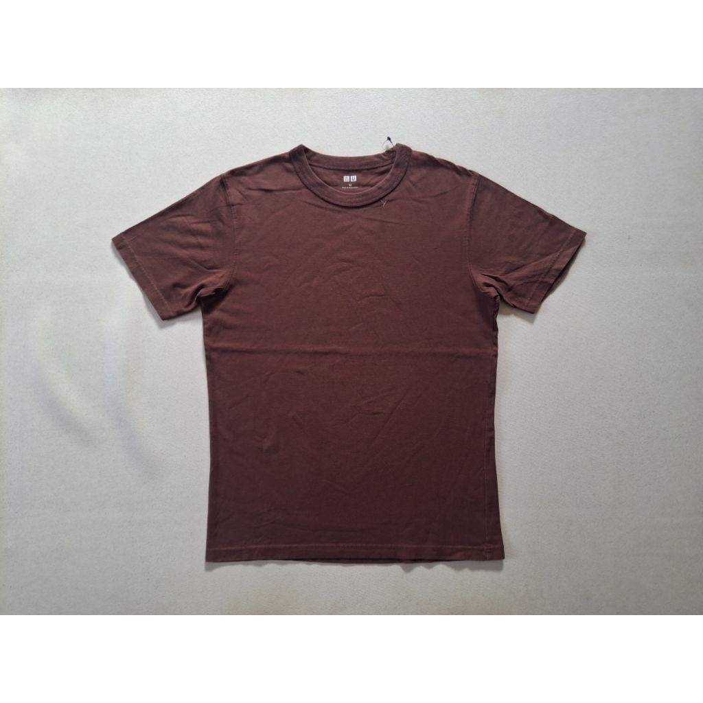 TSHIRT KAOS UNIQLO U COKLAT TRAVIS SCOTT ORIGINAL 100%