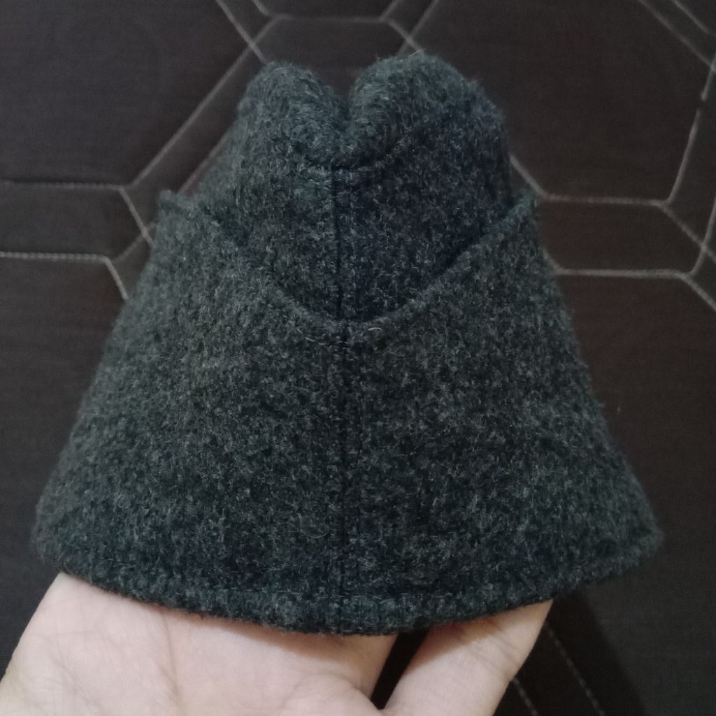 Topi sidecape tentara Jerman ww2 wol abu