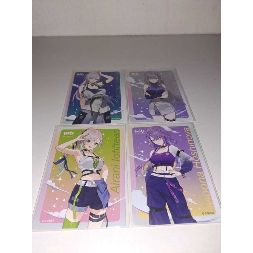 Kartu Hololive x Pocky