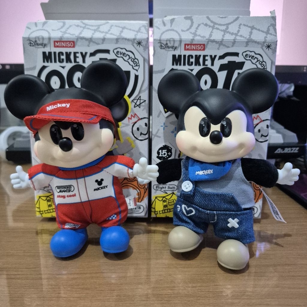 Miniso x Disney - Blind Box Plush Pendant Disney Mickey Mouse OOTD