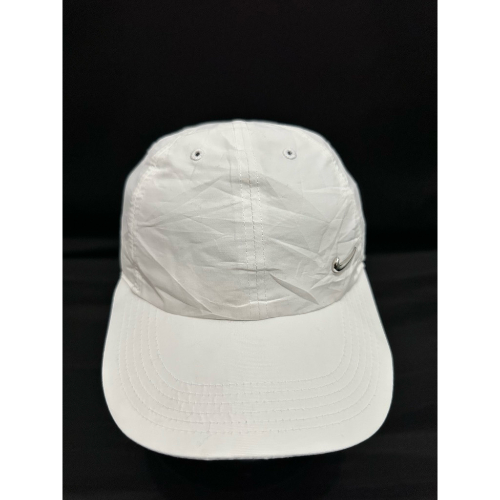 Topi Nike Running Cap Putih Original Second Premium Lightweight Dri Fit Adjustable Unisex