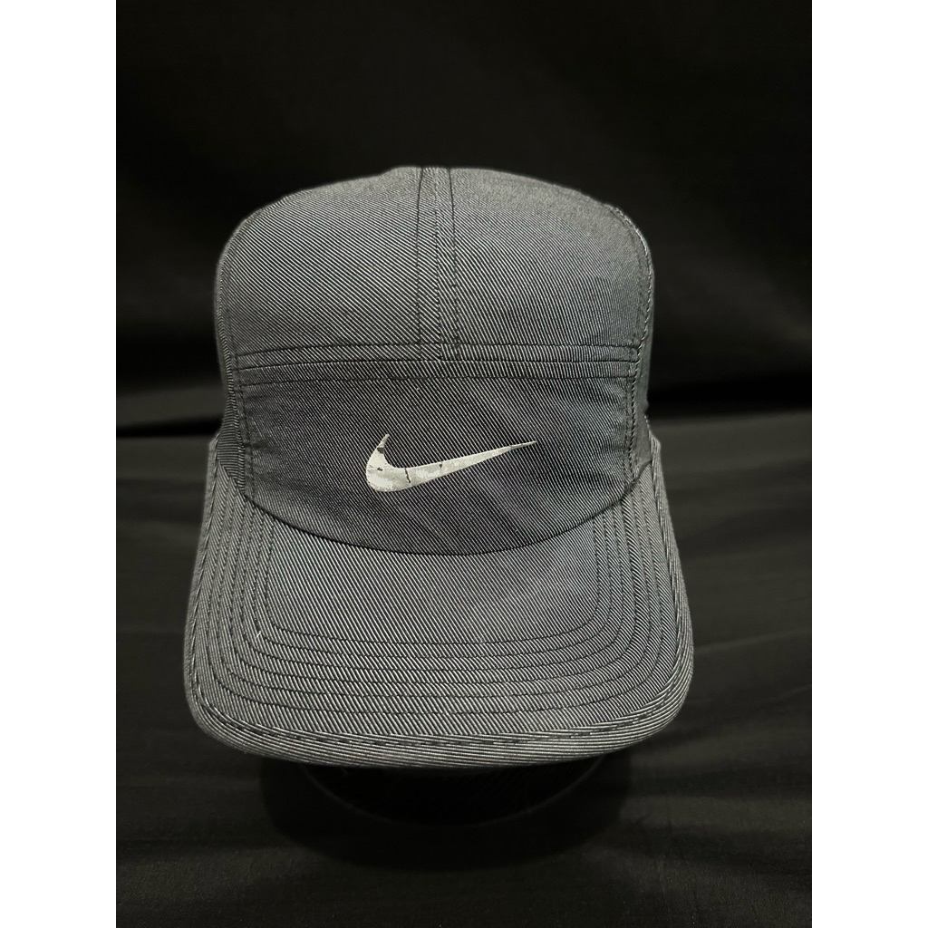 Topi Nike Army Cap Abu-Abu Original Second Vintage Casual Outdoor Adjustable Unisex