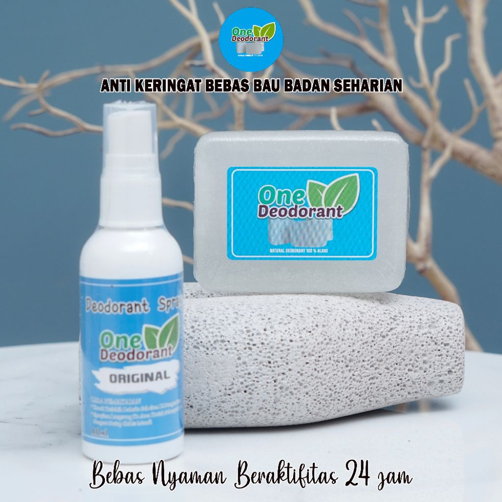 ONE DEODORANT | Batu Deodorant, Batu Kristal, BATU TAWAS, atau Batu Ajaib