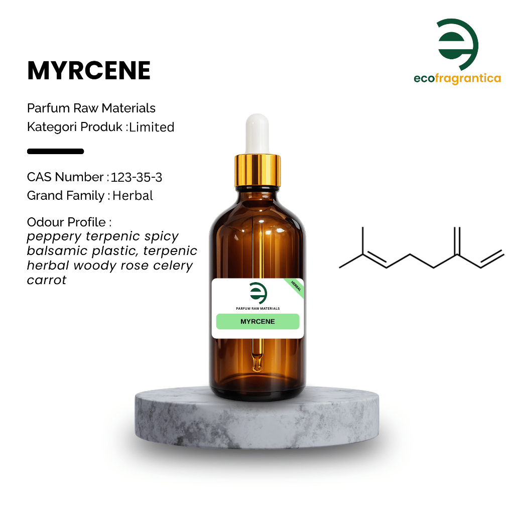 Ecofragrantica - Myrcene - Aromachemical