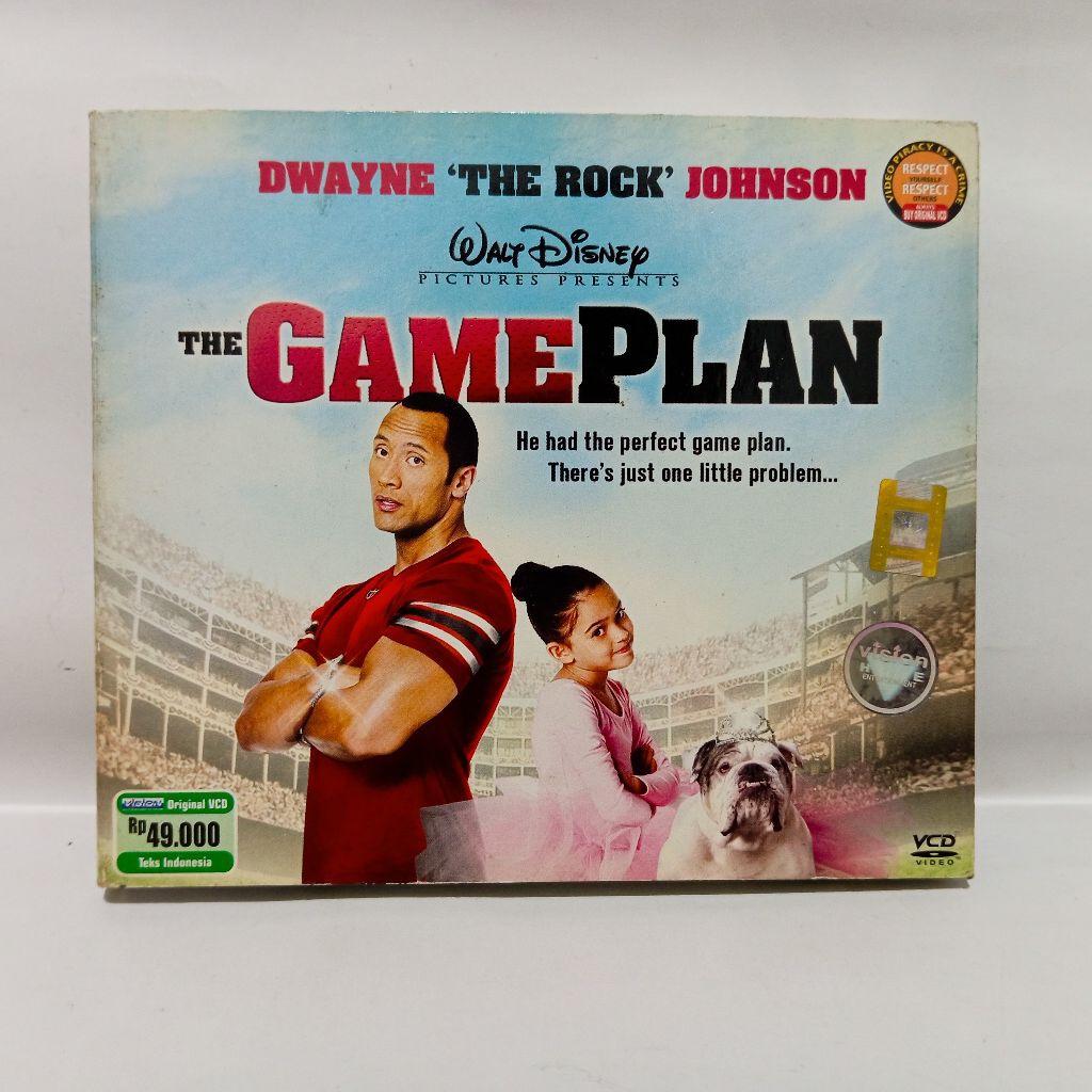VCD The Game Plan - Dwayne Johnson / The Rock