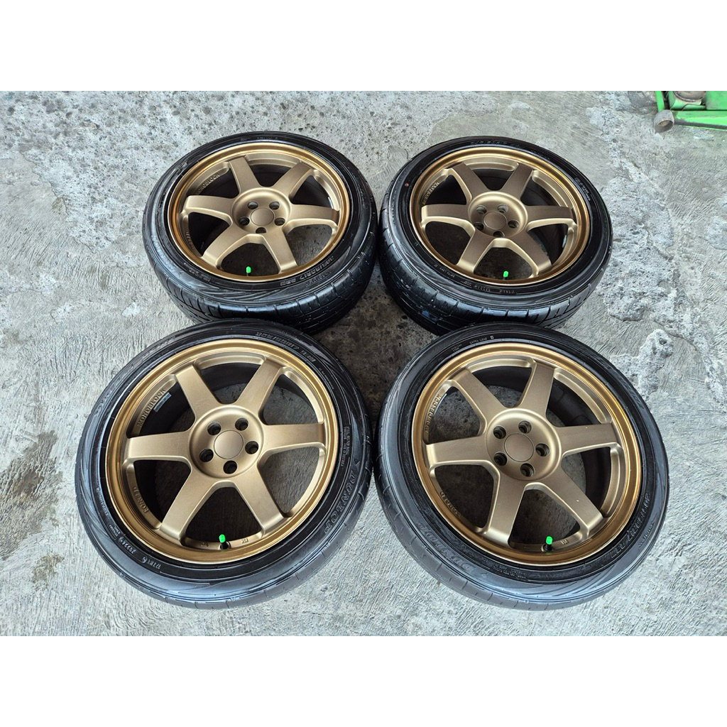 Velg te 37 ring 17 5x100 bekas Toyota  sienta