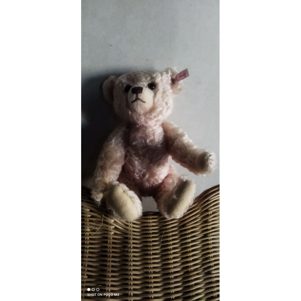 steiff Jerman mohair pink
