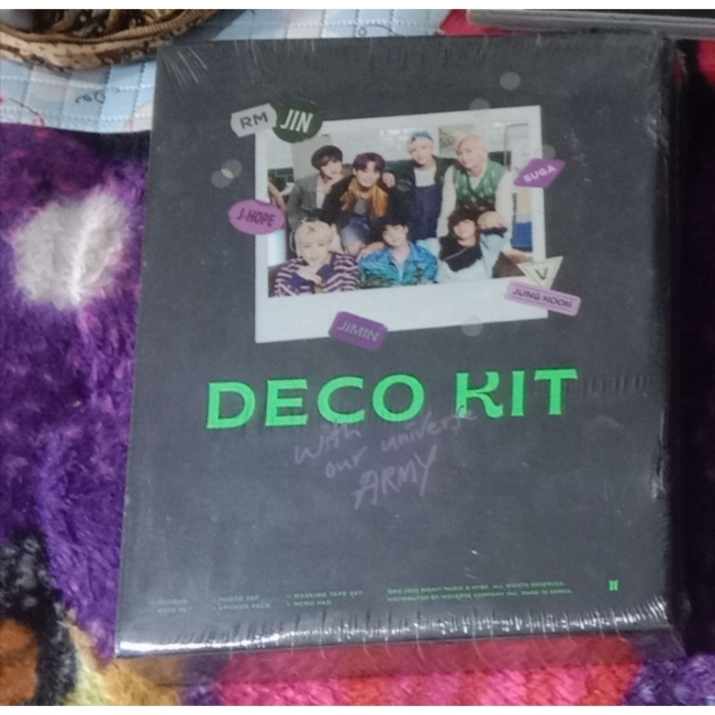 @Jelly_biu Deco kit Sealed BTS