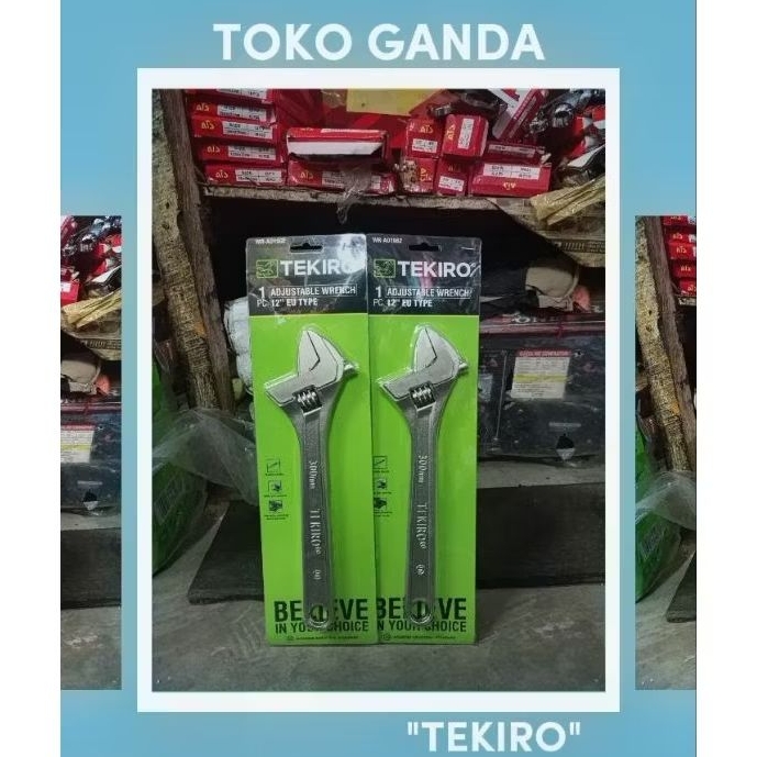 Kunci Inggris 12" Tekiro