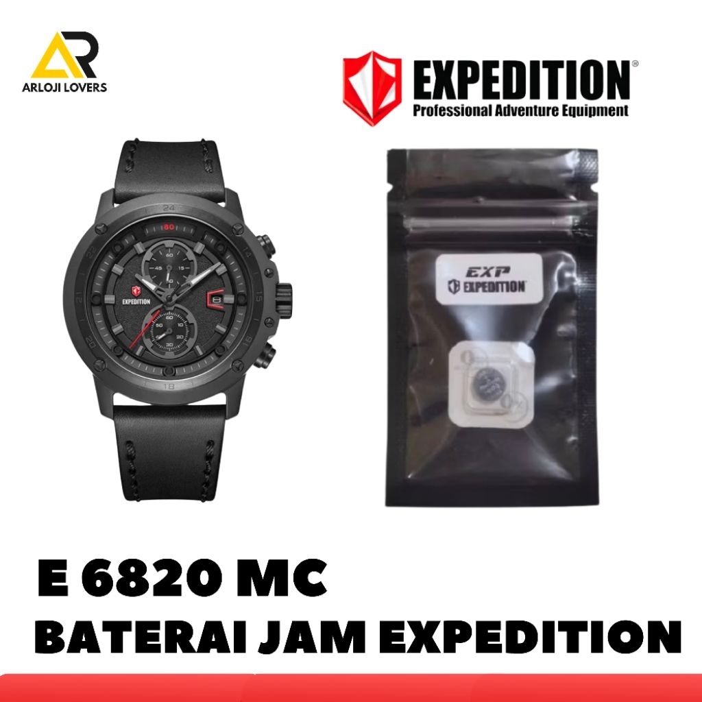 Baterai Jam Expedition Type E 6820 MC Original