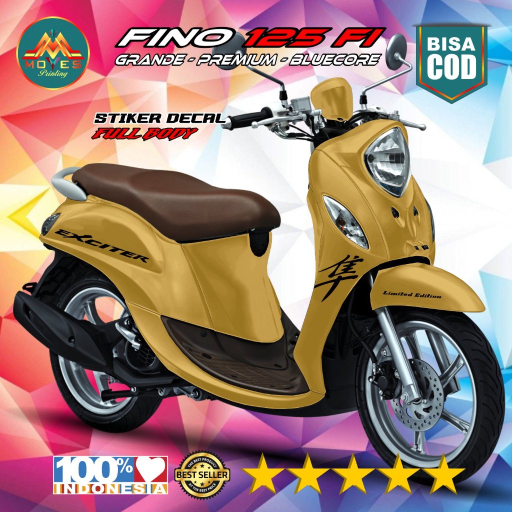 moyes decal 2 ( cod )Decal Fino Full body Full Dashboard Fino FI 125 Fino Premium Fino Grande