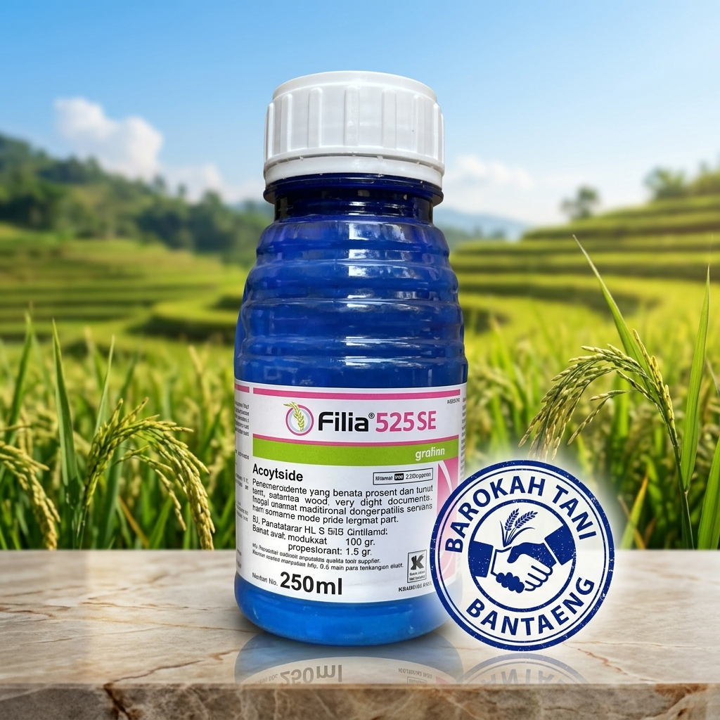 Filia 525 SE  - Fungisida Sistemik Pembasmi Jamur dan Blas Padi   Obat Jamur Tanaman Filia 50ml - Pe