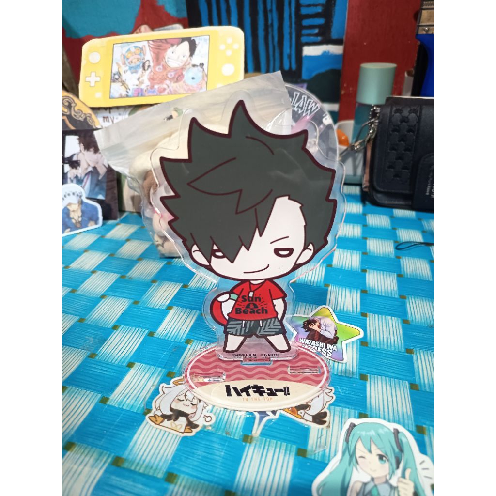 Haikyuu merch, acrylic kuroo tetsuroo nitotan