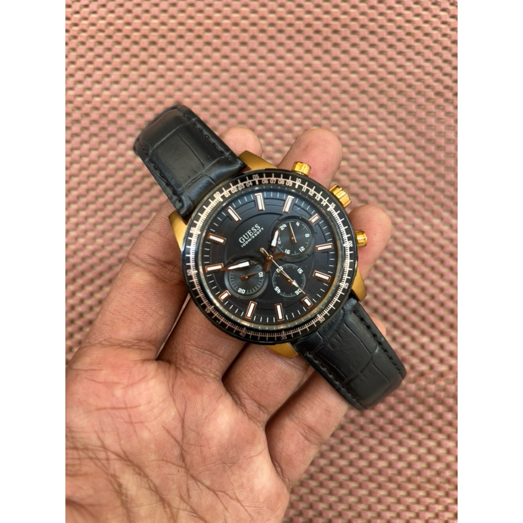 Jam Tangan Guess Chronograph Original Bekas Second Preloved Barang Branded